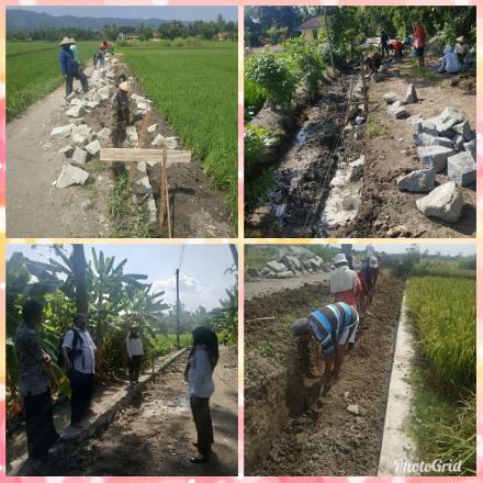 MONITORING PEMBANGUNAN BANGKET KALEN